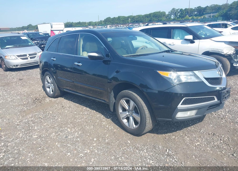 2012 ACURA MDX TECHNOLOGY PACKAGE VIN: 2HNYD2H33CH531205