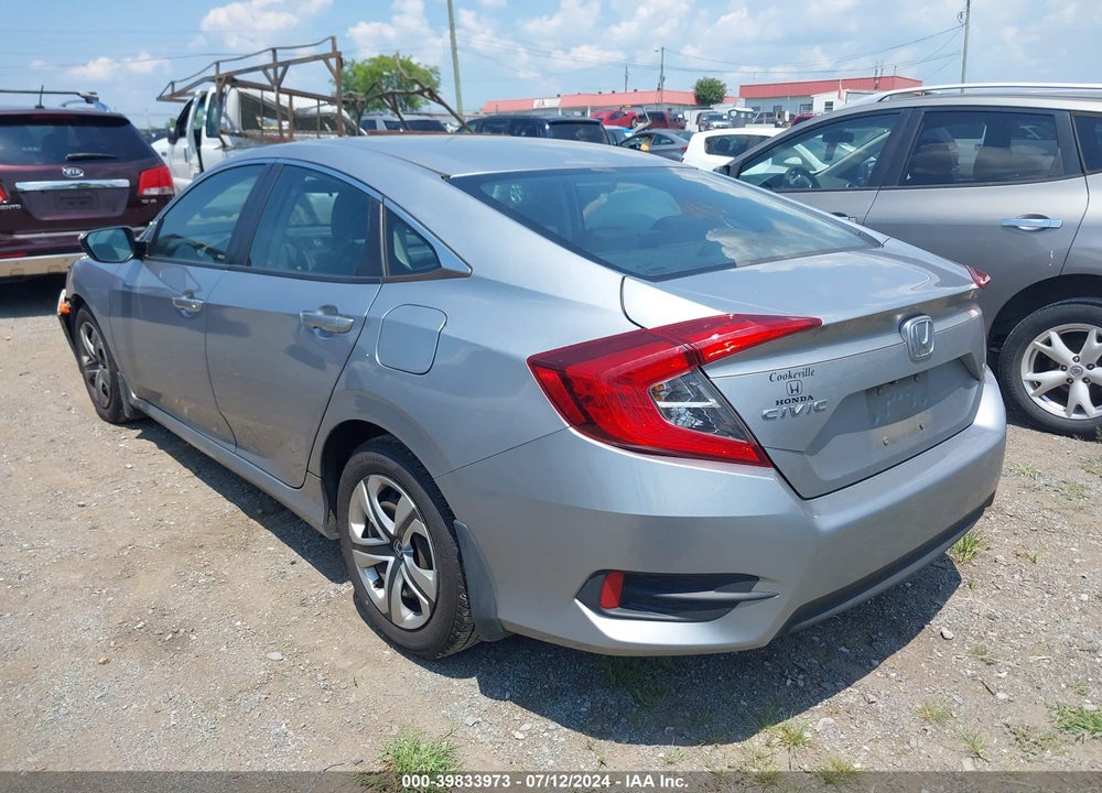 2016 HONDA CIVIC LX VIN: 19XFC2F54GE049722