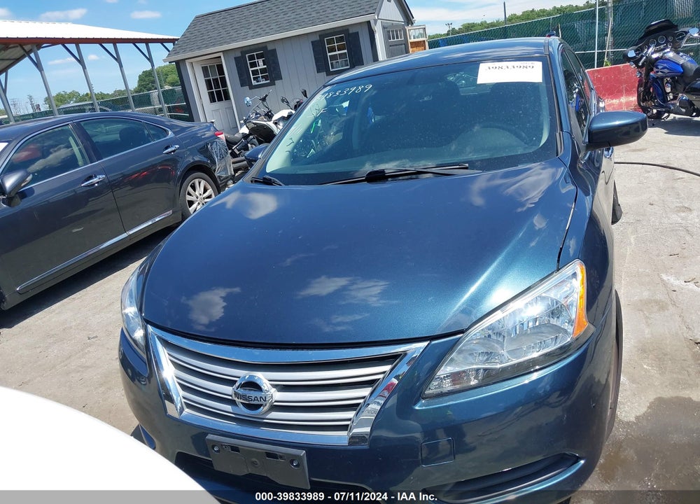 2014 NISSAN SENTRA S VIN: 3N1AB7AP9EL684434