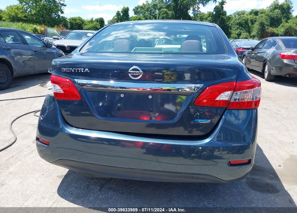 2014 NISSAN SENTRA S VIN: 3N1AB7AP9EL684434