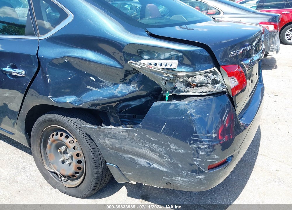 2014 NISSAN SENTRA S VIN: 3N1AB7AP9EL684434
