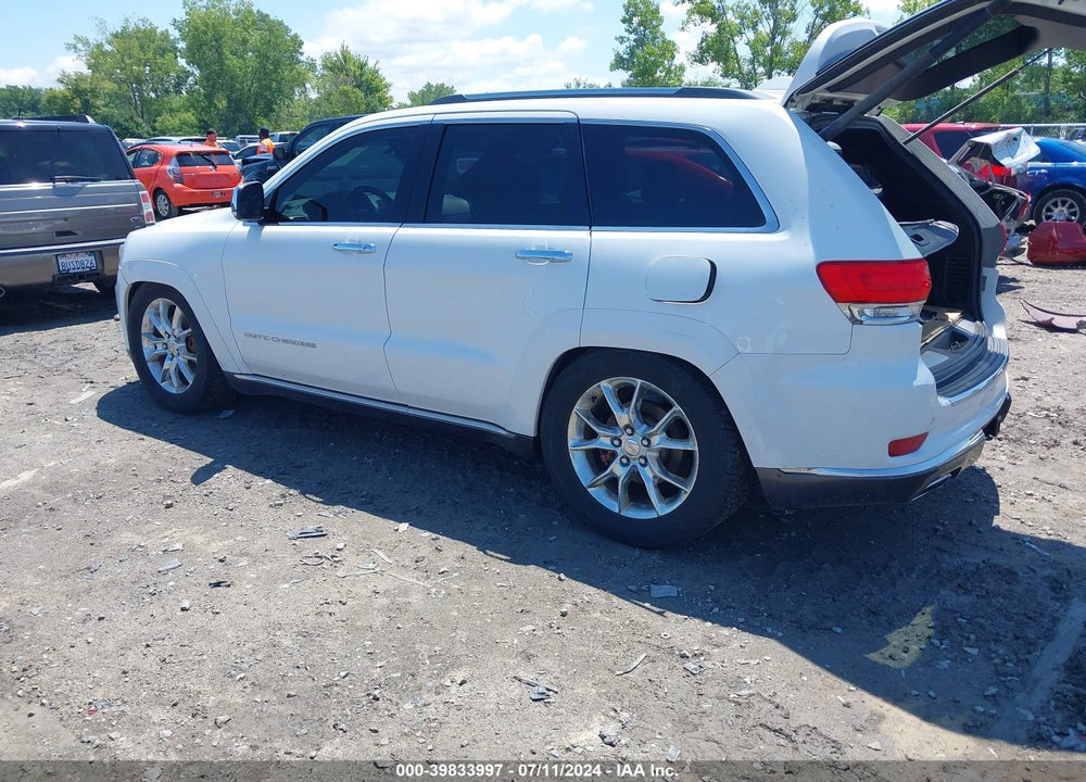 2014 JEEP GRAND CHEROKEE SUMMIT VIN: 1C4RJFJM5EC386686