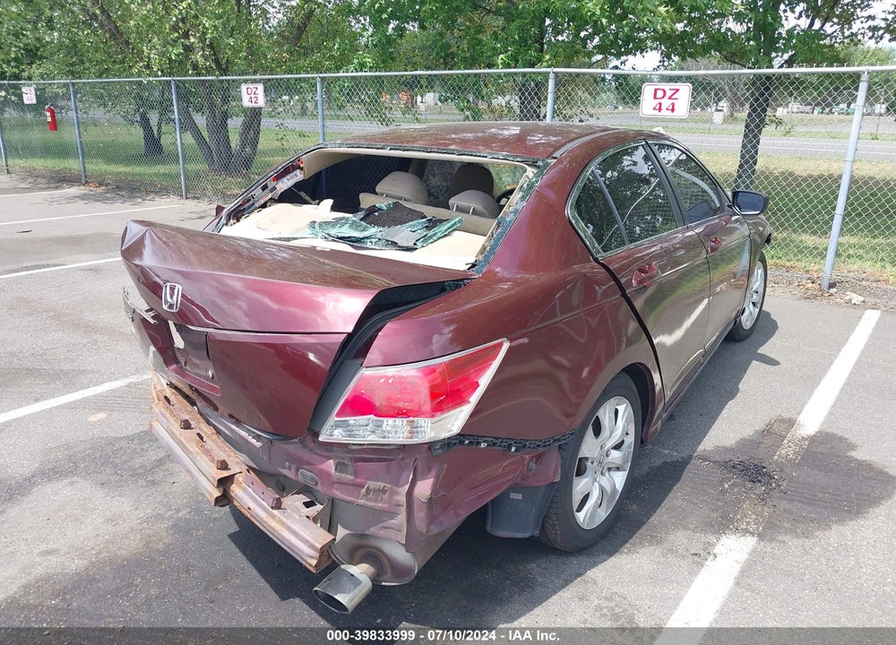 2010 HONDA ACCORD 2.4 EX VIN: 1HGCP2F78AA104998