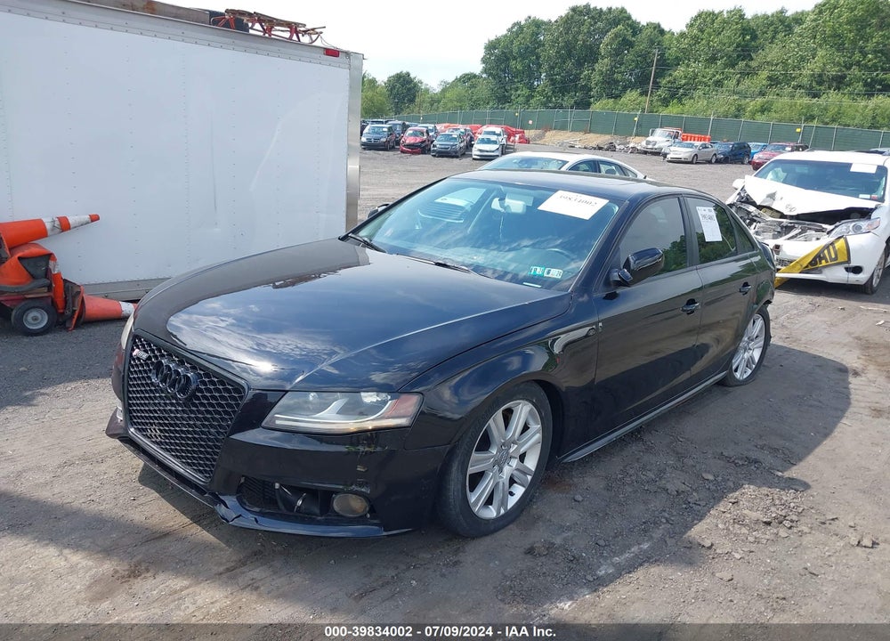 2010 AUDI A4 2.0T PREMIUM VIN: WAUBFAFL2AN041617