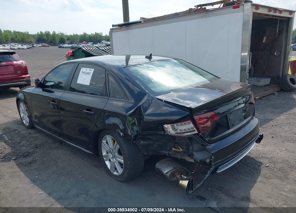 2010 AUDI A4 2.0T PREMIUM VIN: WAUBFAFL2AN041617