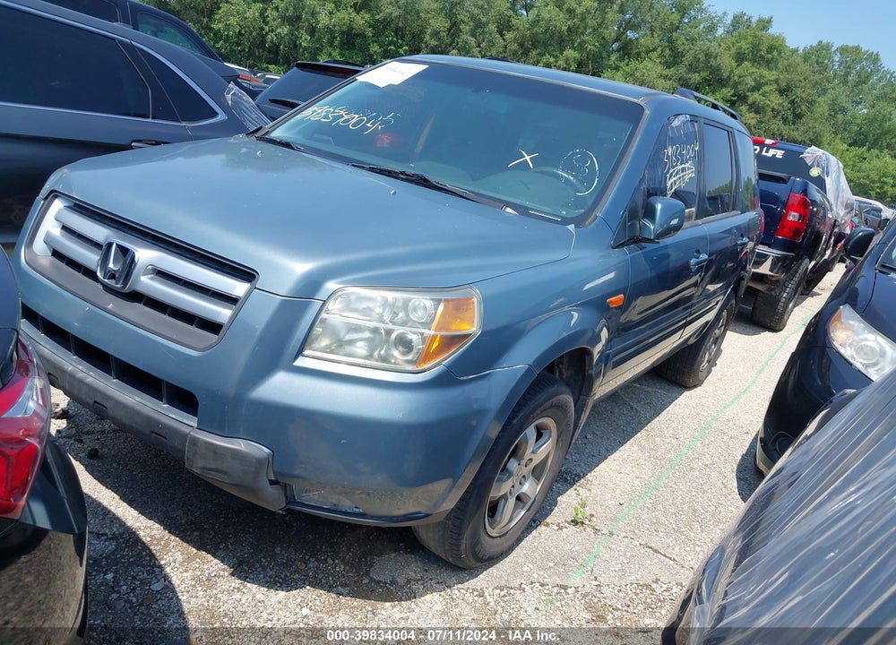 2006 HONDA PILOT EX VIN: 5FNYF28486B049249