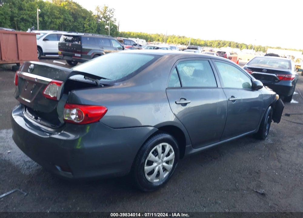 2012 TOYOTA COROLLA L VIN: 2T1BU4EE3CC866052