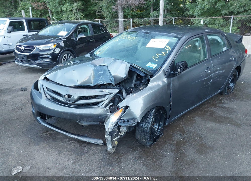 2012 TOYOTA COROLLA L VIN: 2T1BU4EE3CC866052