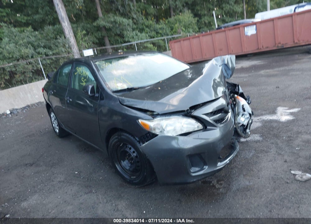 2012 TOYOTA COROLLA L VIN: 2T1BU4EE3CC866052