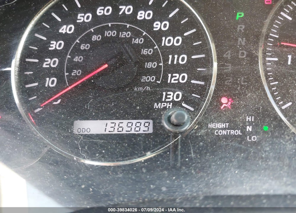 2007 LEXUS GX 470 VIN: JTJBT20X970126647