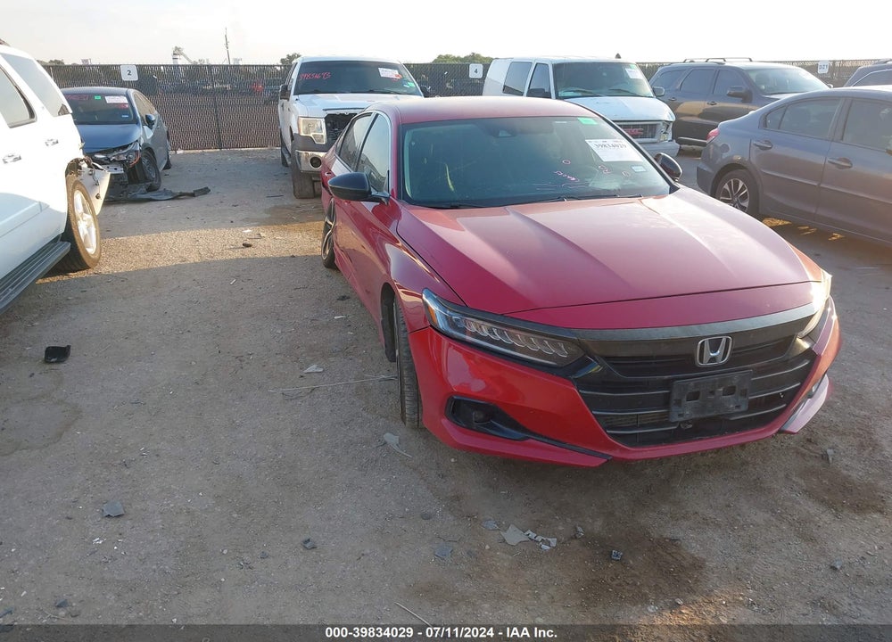 2021 HONDA ACCORD SPORT SPECIAL EDITION VIN: 1HGCV1F45MA048982