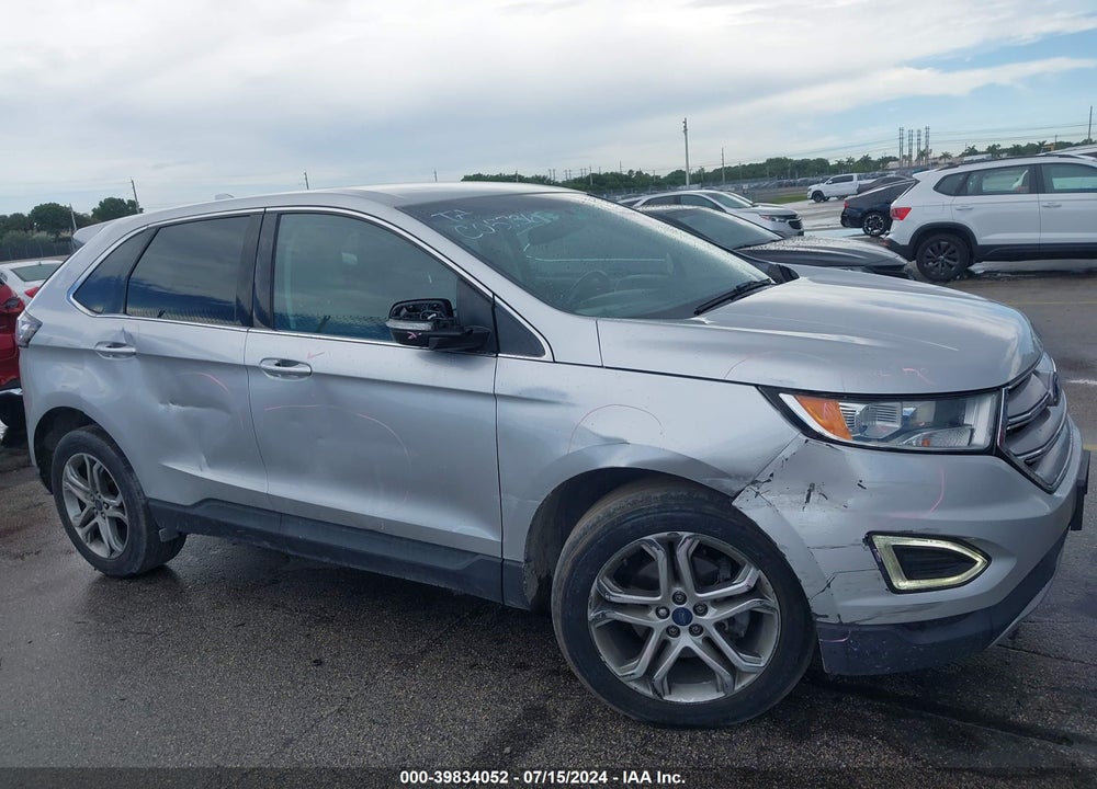 2015 FORD EDGE VIN: 2FMTK3K9XFBC05736