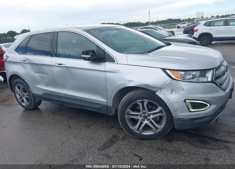 2015 FORD EDGE VIN: 2FMTK3K9XFBC05736