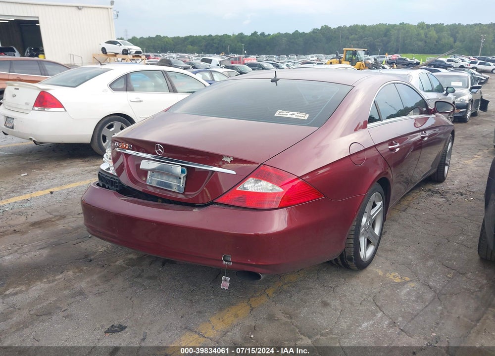 2006 MERCEDES-BENZ CLS 500 VIN: WDDDJ75X26A026718