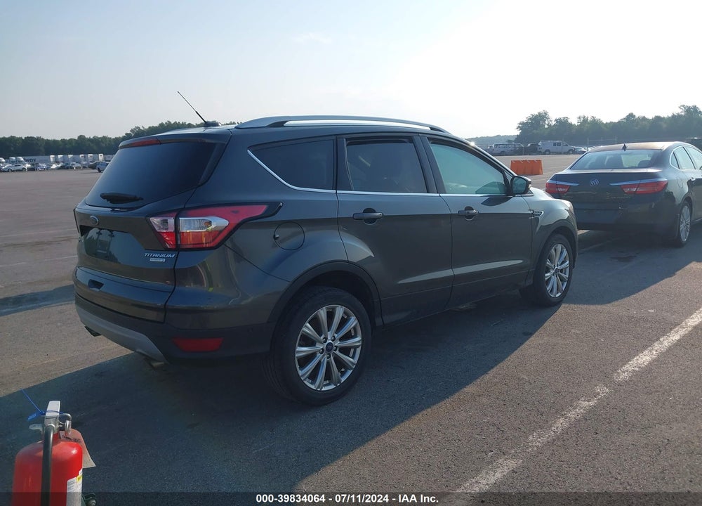 2017 FORD ESCAPE TITANIUM VIN: 1FMCU0J95HUE32792