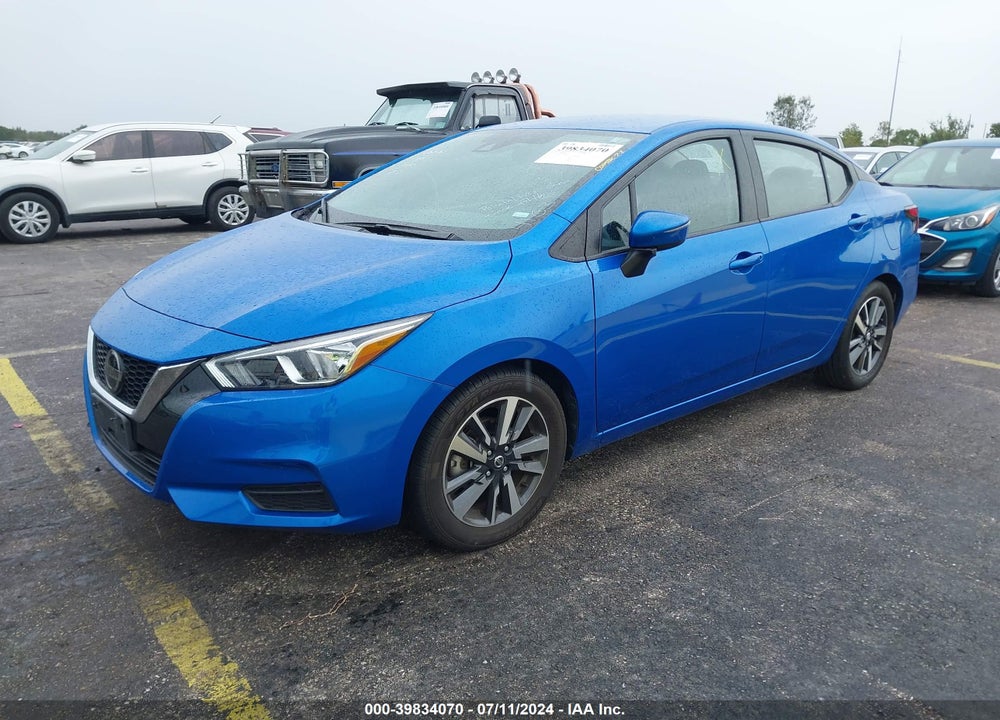 2021 NISSAN VERSA SV XTRONIC CVT VIN: 3N1CN8EV7ML891448