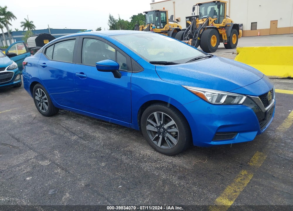 2021 NISSAN VERSA SV XTRONIC CVT VIN: 3N1CN8EV7ML891448