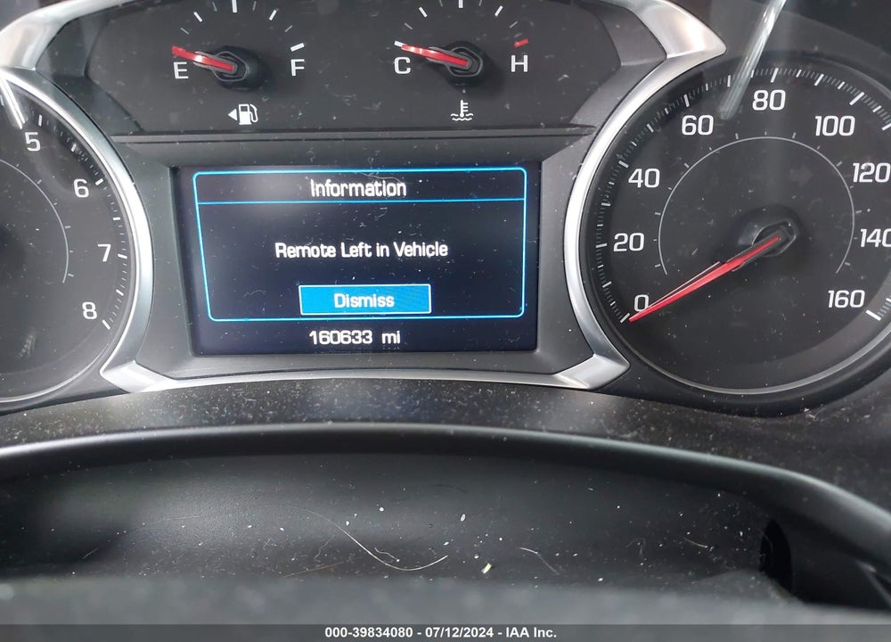 2019 CHEVROLET EQUINOX LT VIN: 3GNAXUEV2KL163239