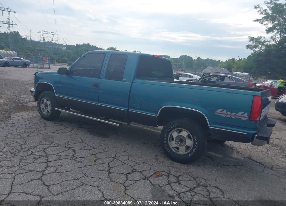 1997 CHEVROLET K1500 FLEETSIDE VIN: 2GCEK19R4V1279908