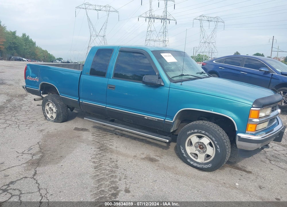 1997 CHEVROLET K1500 FLEETSIDE VIN: 2GCEK19R4V1279908