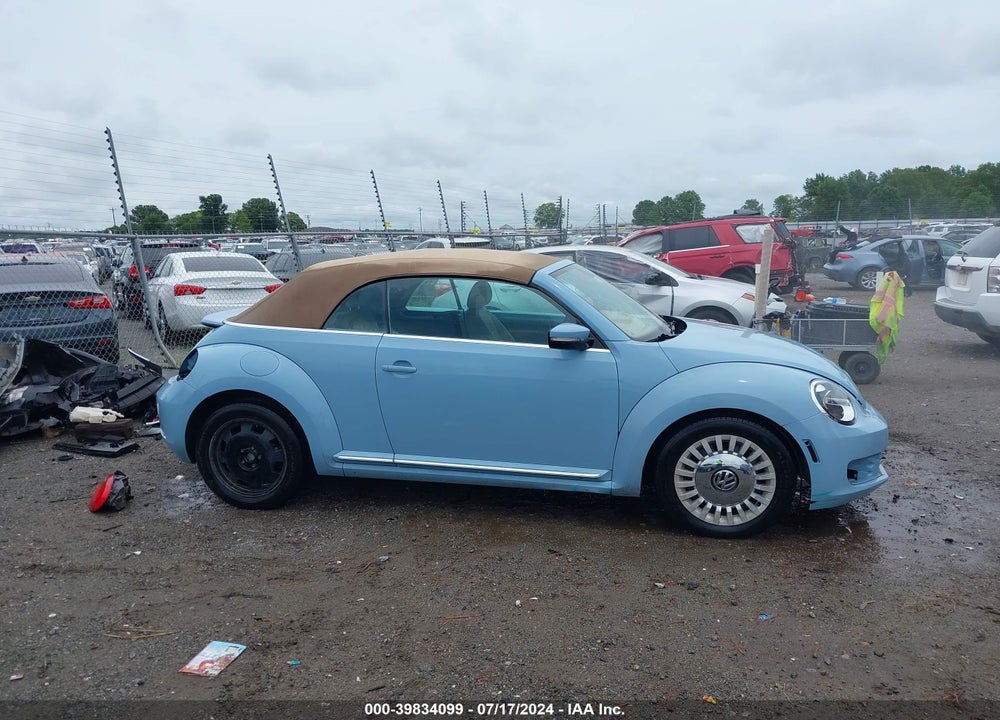 2014 VOLKSWAGEN BEETLE 2.5L VIN: 3VW5X7AT5EM803407