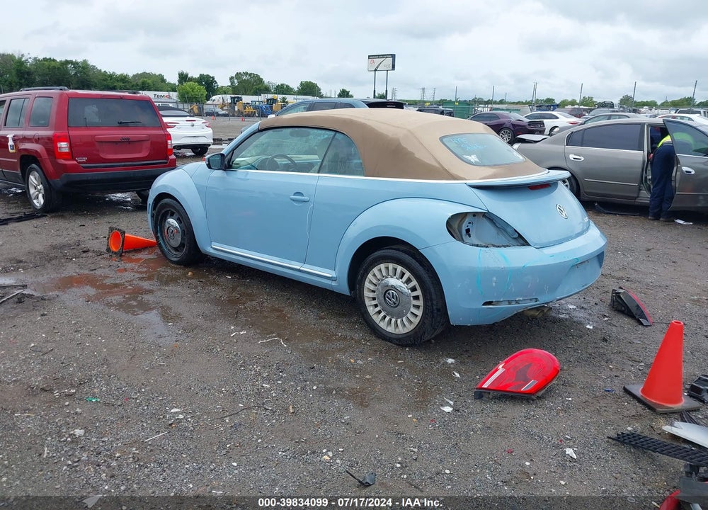 2014 VOLKSWAGEN BEETLE 2.5L VIN: 3VW5X7AT5EM803407
