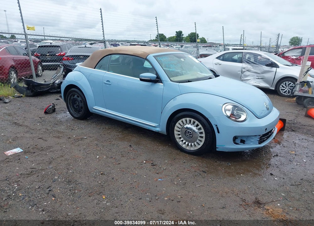 2014 VOLKSWAGEN BEETLE 2.5L VIN: 3VW5X7AT5EM803407