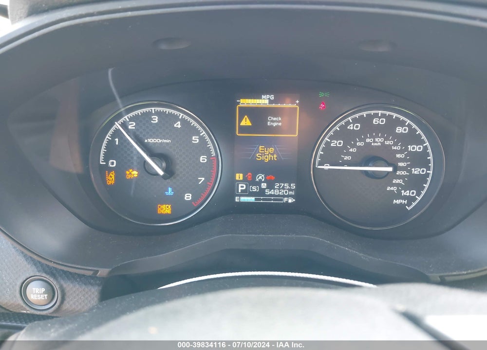 2019 SUBARU FORESTER VIN: JF2SKACC9KH438410