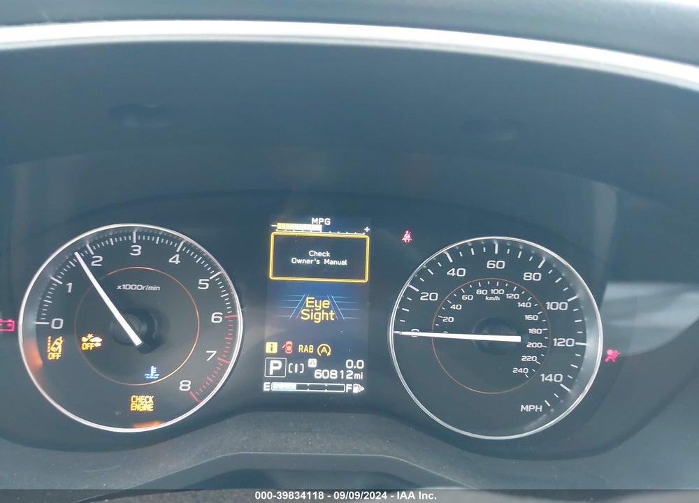 2021 SUBARU CROSSTREK LIMITED VIN: JF2GTHNC4M8289898