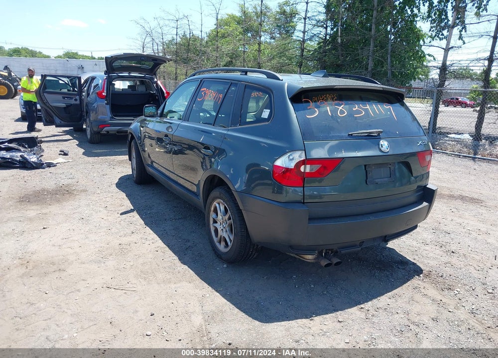 2005 BMW X3 2.5I VIN: WBXPA73415WC48660