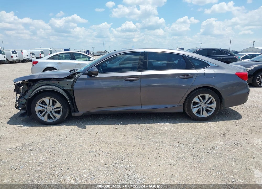 2019 HONDA ACCORD VIN: 1HGCV1F13KA108020