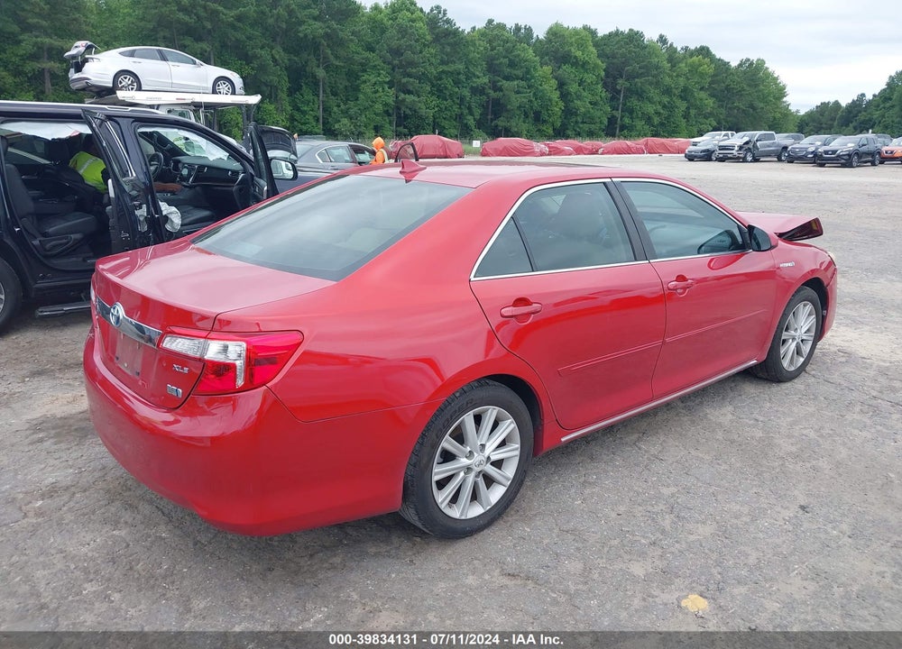 2012 TOYOTA CAMRY HYBRID XLE VIN: 4T1BD1FK6CU039647