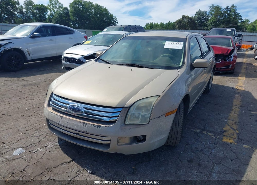 2006 FORD FUSION SE VIN: 3FAFP07Z06R180573