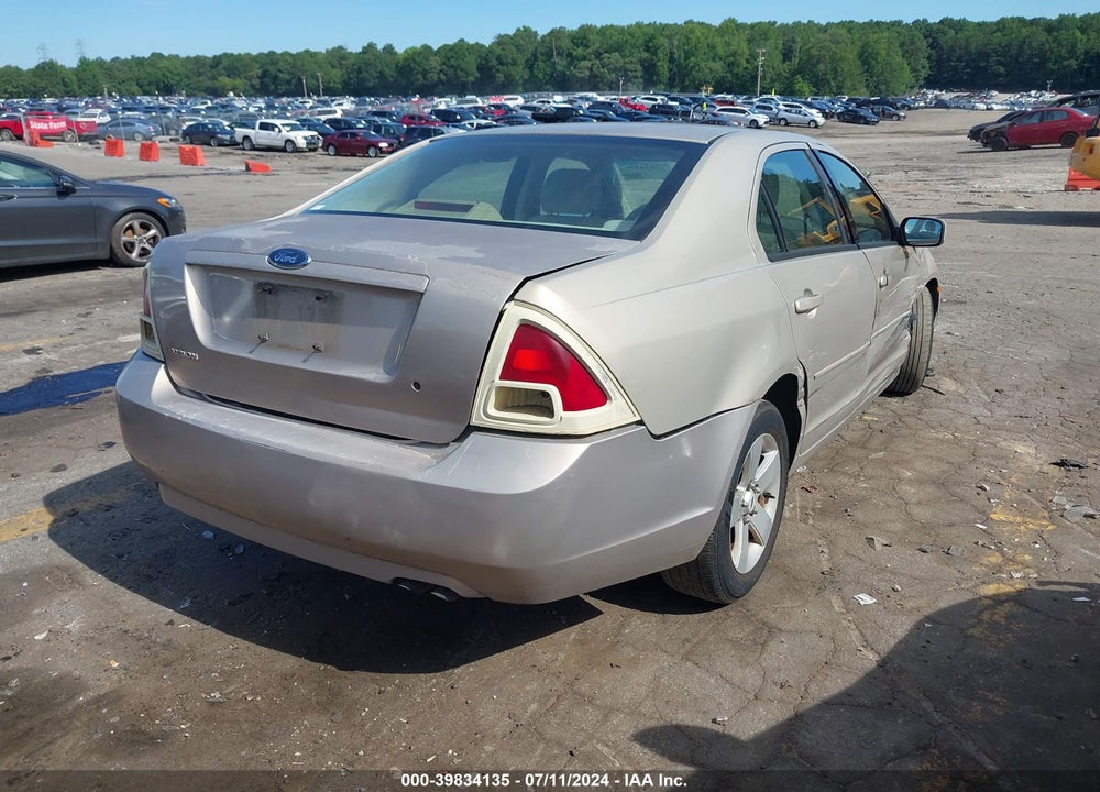 2006 FORD FUSION SE VIN: 3FAFP07Z06R180573