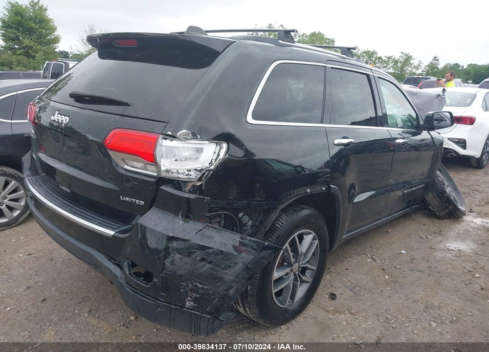 2017 JEEP GRAND CHEROKEE LIMITED 4X4 VIN: 1C4RJFBG3HC804174