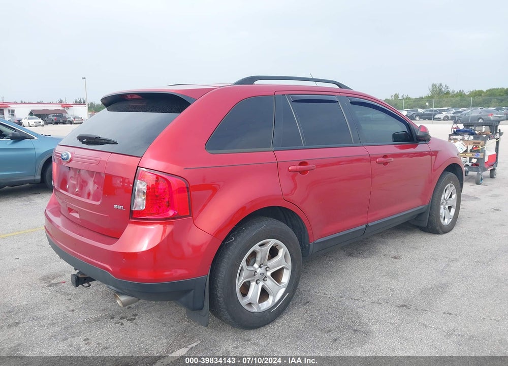 2012 FORD EDGE SEL VIN: 2FMDK3JC4CBA58603