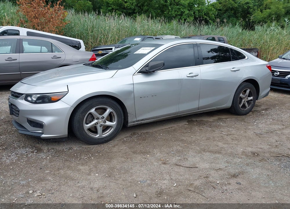 2018 CHEVROLET MALIBU 1LS VIN: 1G1ZB5ST2JF165190