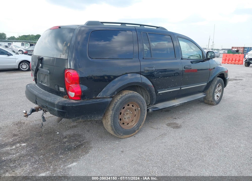 2004 DODGE DURANGO LIMITED VIN: 1D8HB58D84F137628
