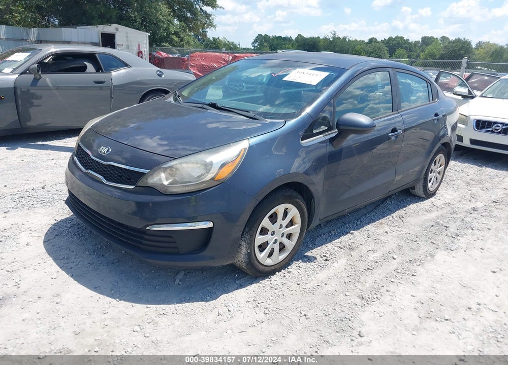 2016 KIA RIO EX VIN: KNADN4A37G6665274