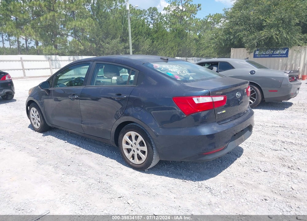 2016 KIA RIO EX VIN: KNADN4A37G6665274