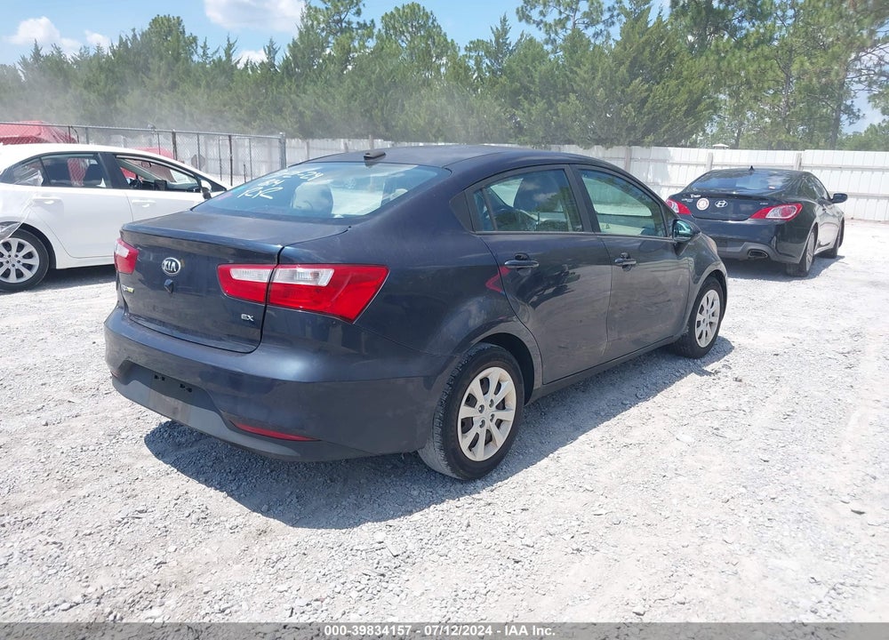 2016 KIA RIO EX VIN: KNADN4A37G6665274