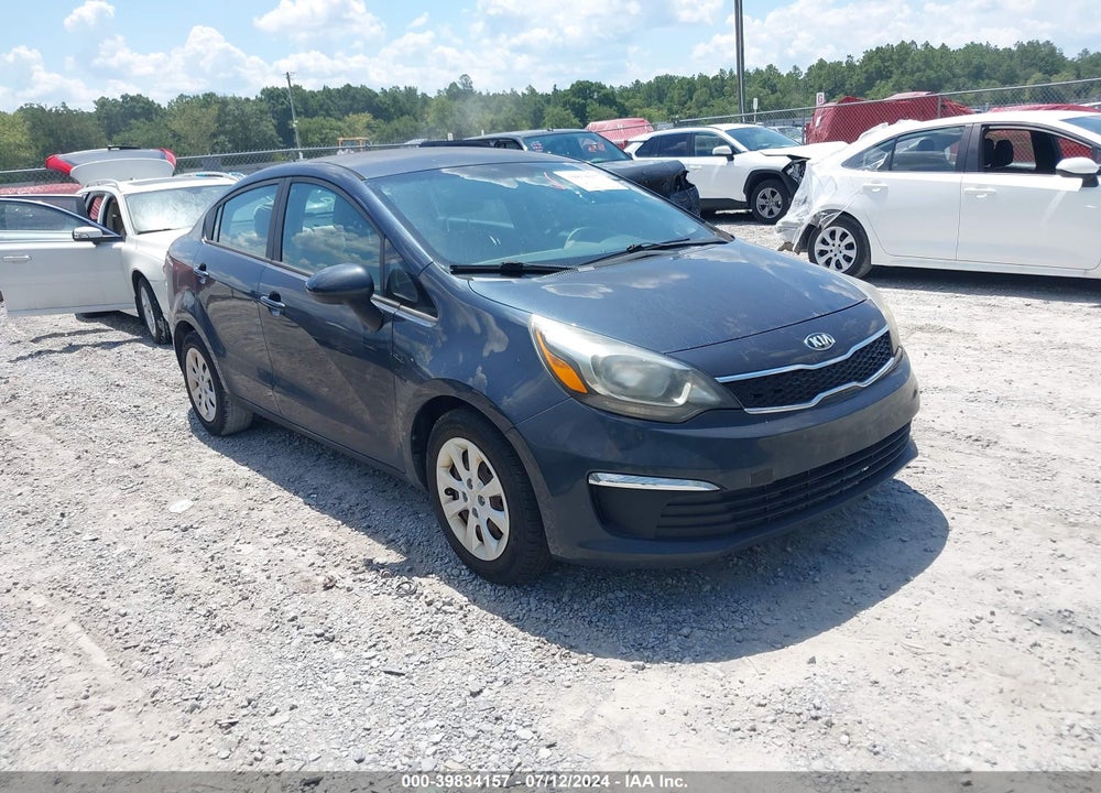 2016 KIA RIO EX VIN: KNADN4A37G6665274