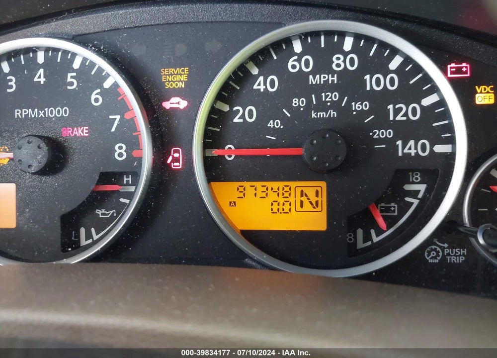 2006 NISSAN XTERRA SE VIN: 5N1AN08W16C516174