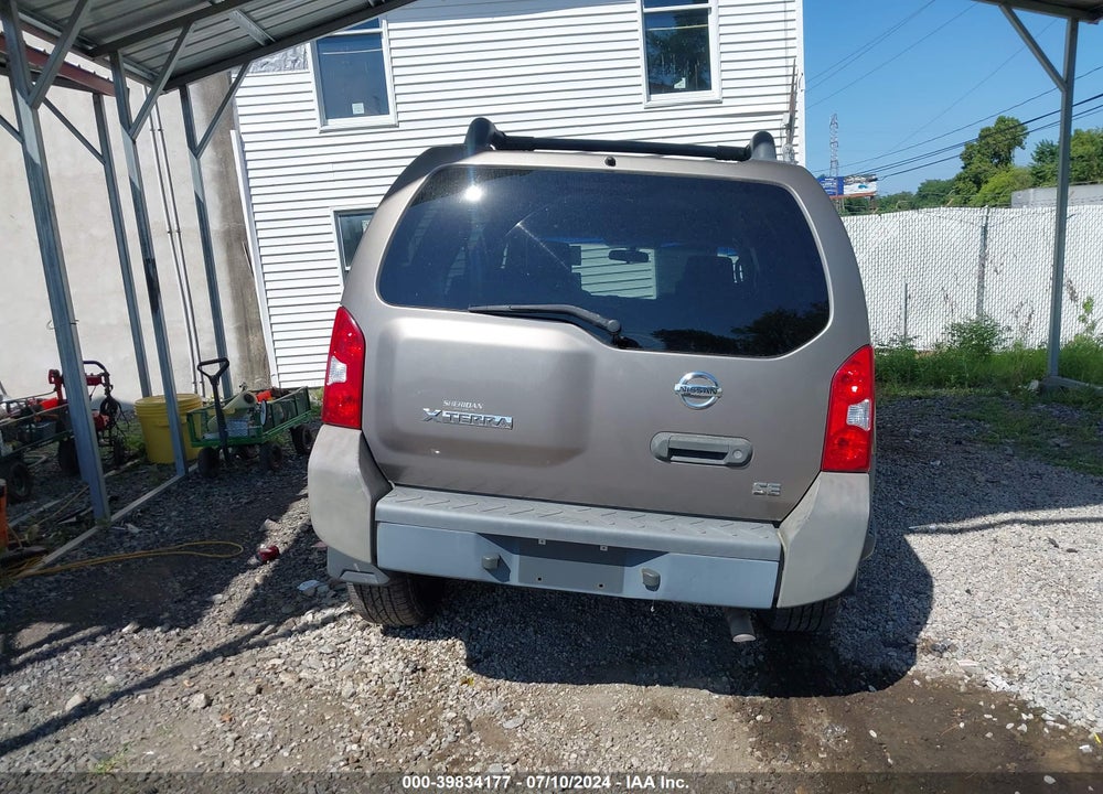 2006 NISSAN XTERRA SE VIN: 5N1AN08W16C516174