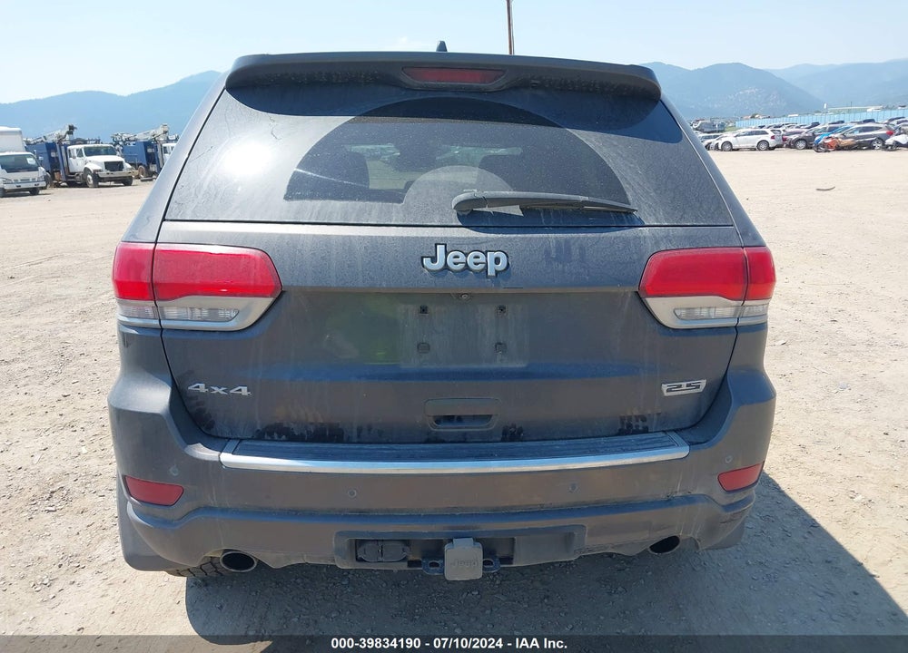 2018 JEEP GRAND CHEROKEE STERLING EDITION 4X4 VIN: 1C4RJFBGXJC203866
