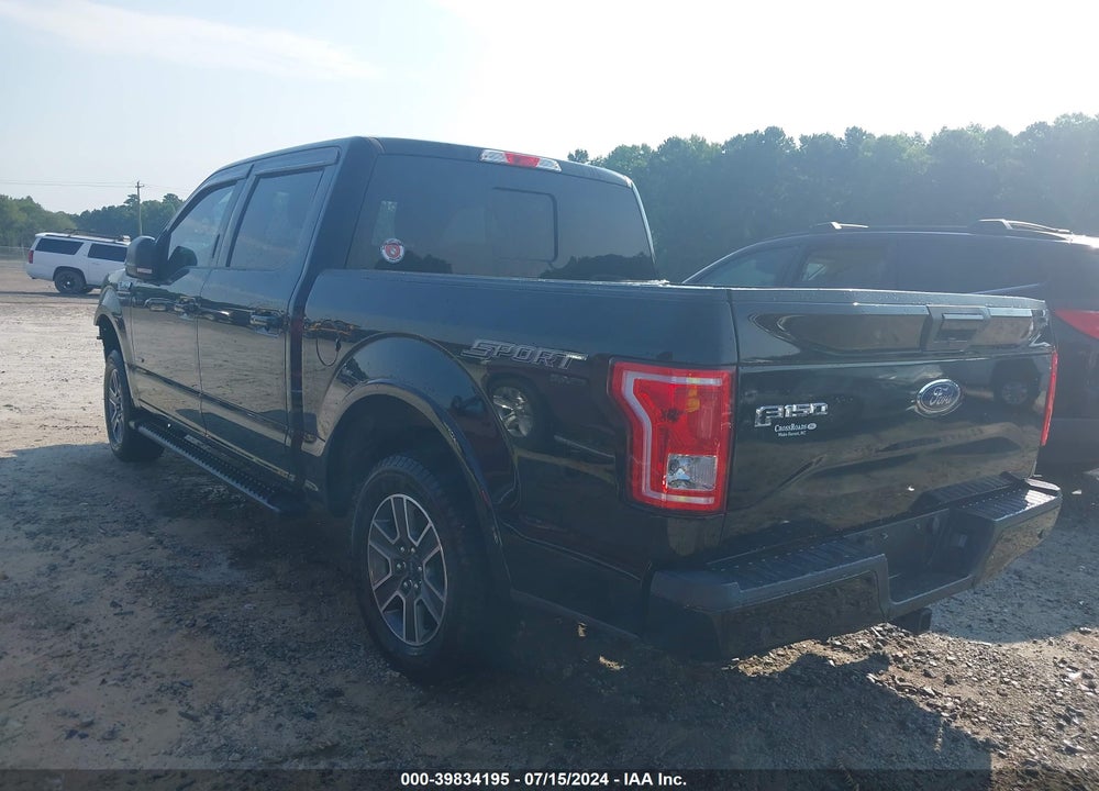 2016 FORD F-150 XLT VIN: 1FTEW1CP4GKF14810