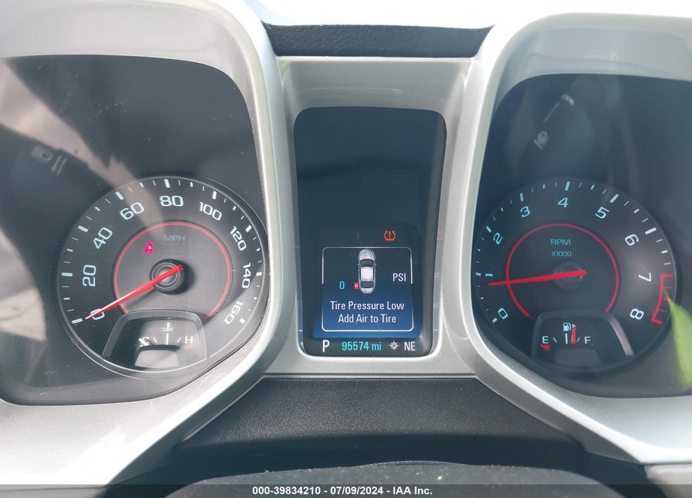 2015 CHEVROLET CAMARO 2LT VIN: 2G1FF1E36F9226956