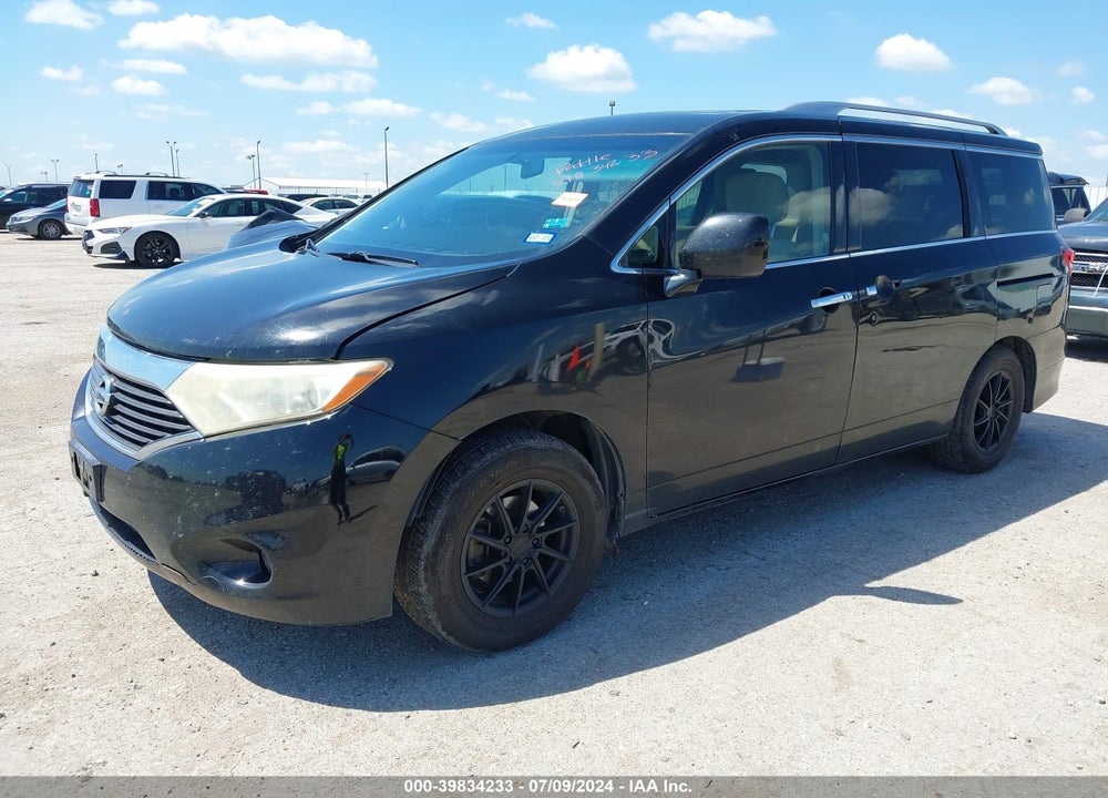 2012 NISSAN QUEST S VIN: JN8AE2KP8C9039953