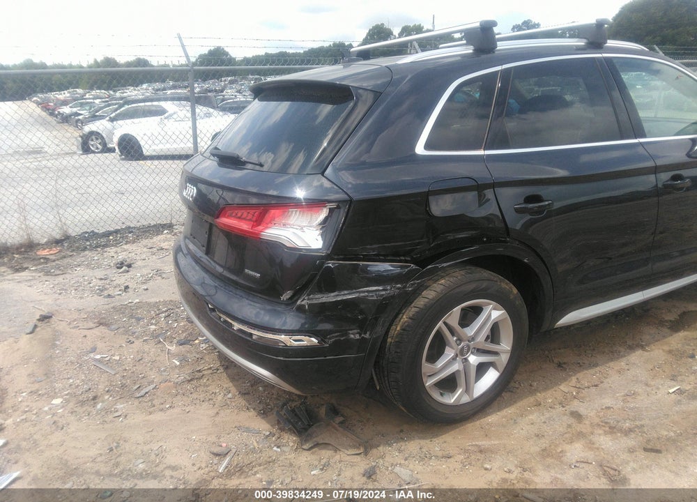 2019 AUDI Q5 45 PREMIUM VIN: WA1ANAFY8K2048405