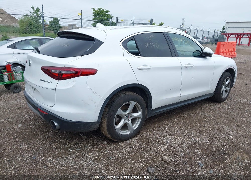 2018 ALFA ROMEO STELVIO AWD VIN: ZASFAKAN2J7B73872